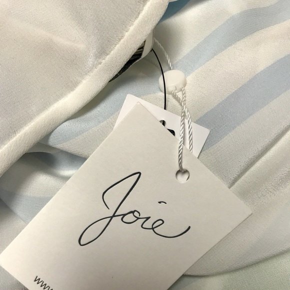 Joie New RAIN B Silk Tank TOP Gradient Ombre Blue - Picture 5 of 9